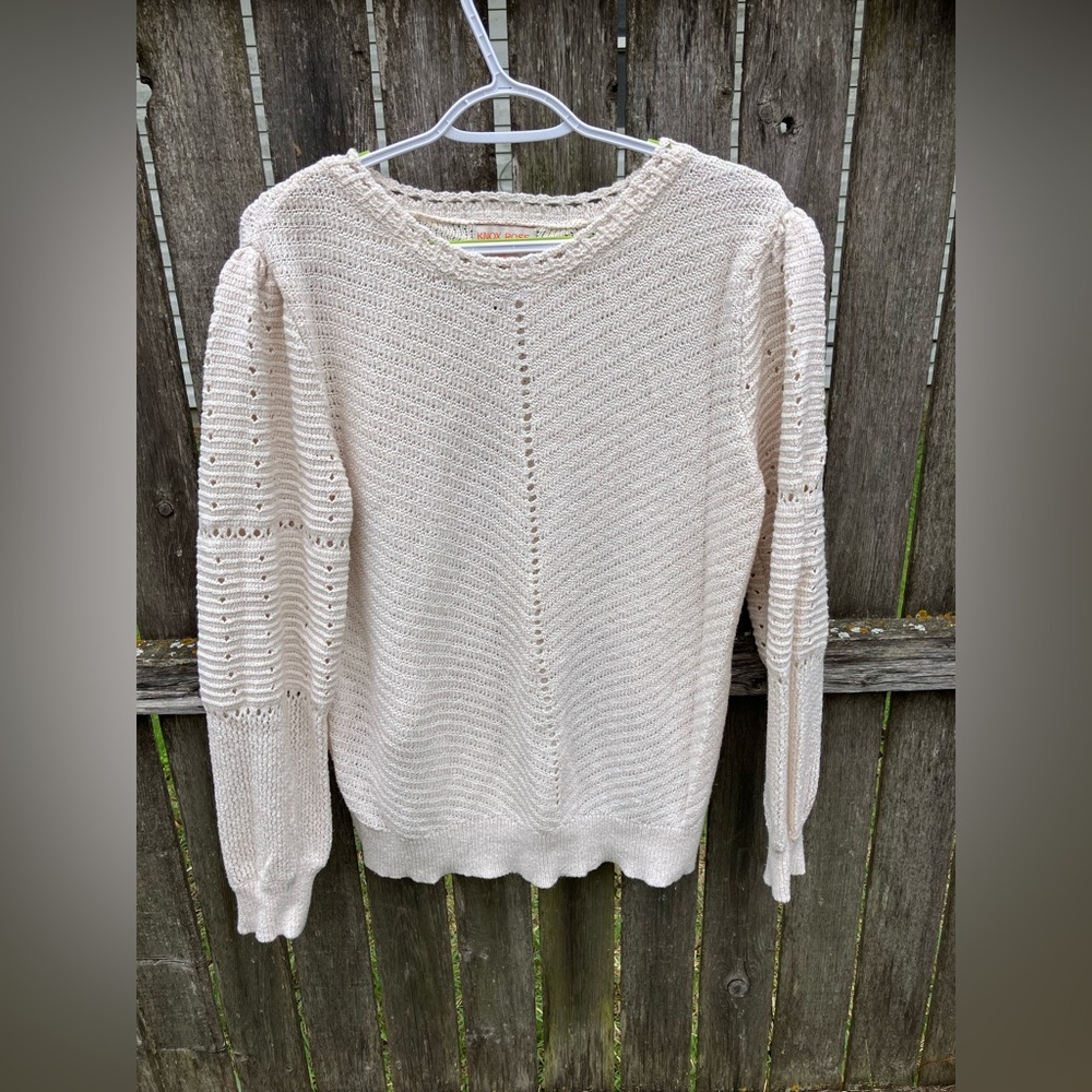 Knox Rose Women's Soft Beige Sweater